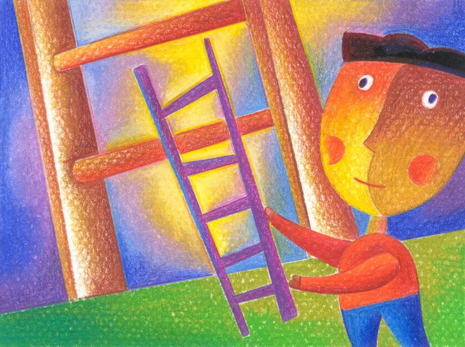 Climbing Ladder to Success