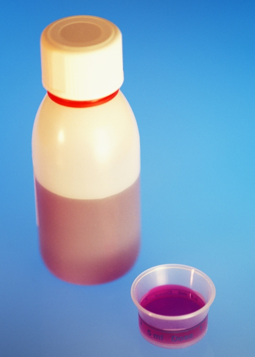Bottle of Liquid Medicine