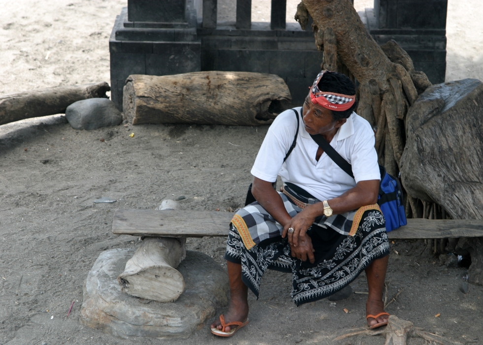 Balinese Man, Bali, Indonesia