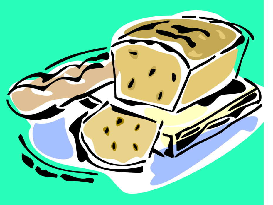 Vector Illustration of Loaf of Freshly Baked Bread