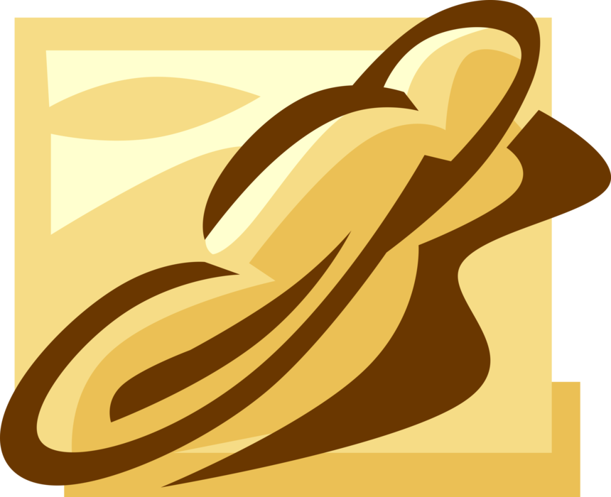 Vector Illustration of Loaf of Baked French Bread