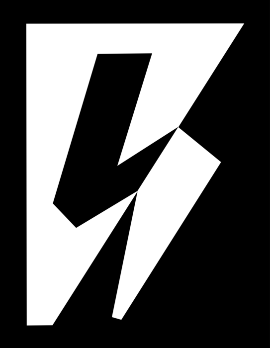 Vector Illustration of Lightning Symbol