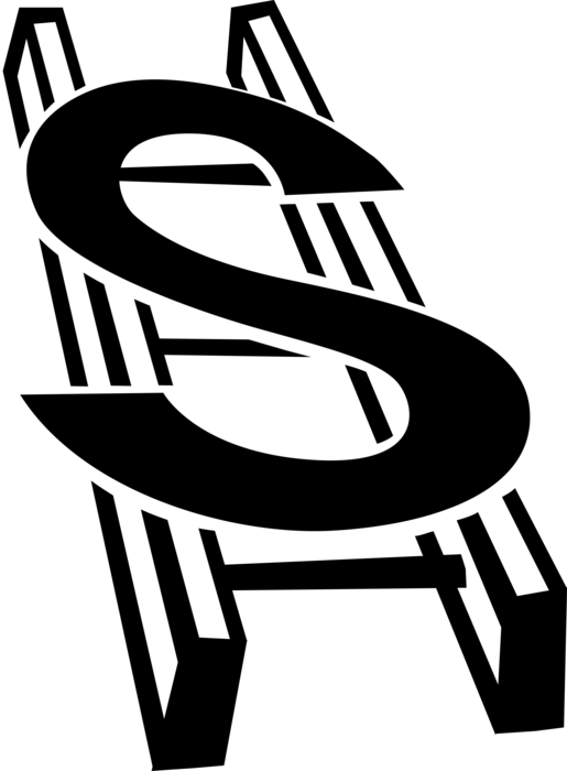 Vector Illustration of Climbing Corporate Ladder to Financial Success with Cash Money Dollar Sign