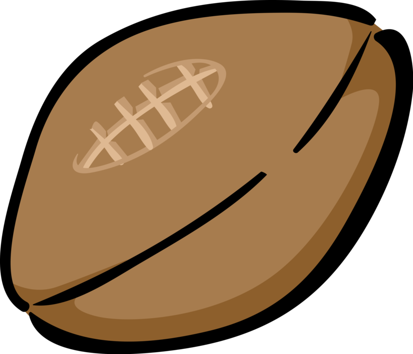 Vector Illustration of Sport of Football Game Ball