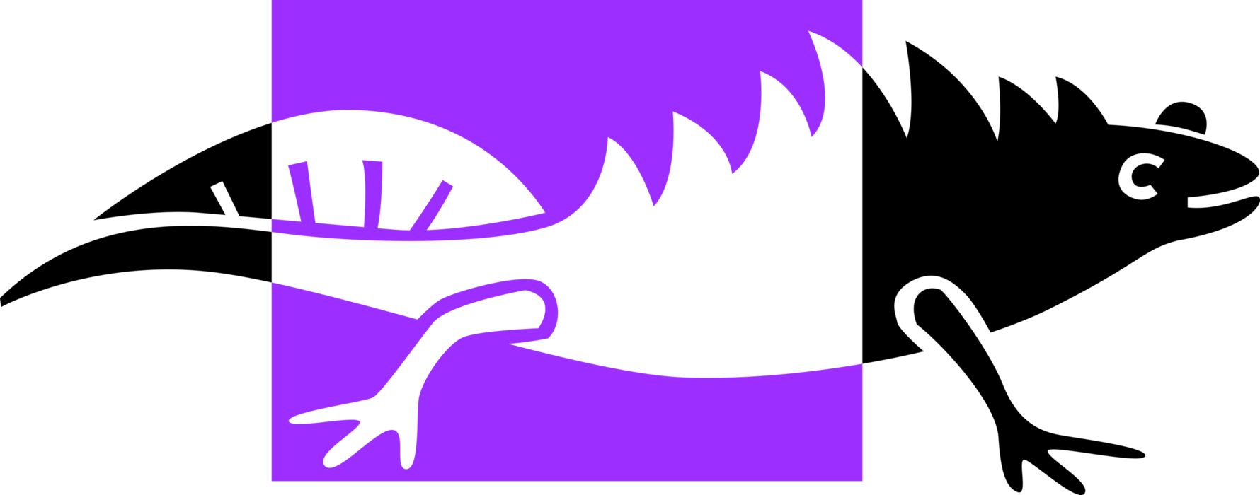 Vector Illustration of Iguana Reptile Lizard
