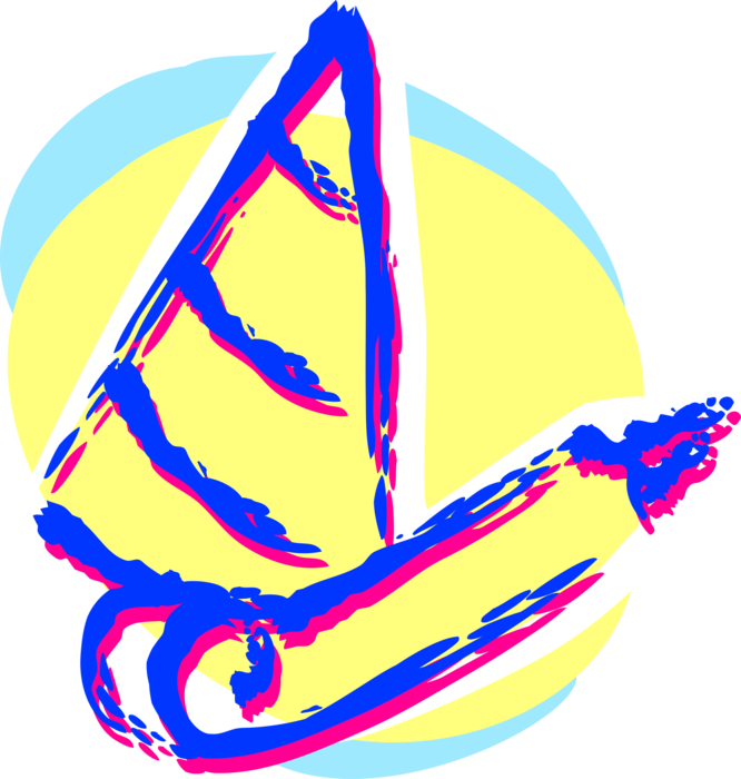 Vector Illustration of Party Hat and Noisemaker Whistle