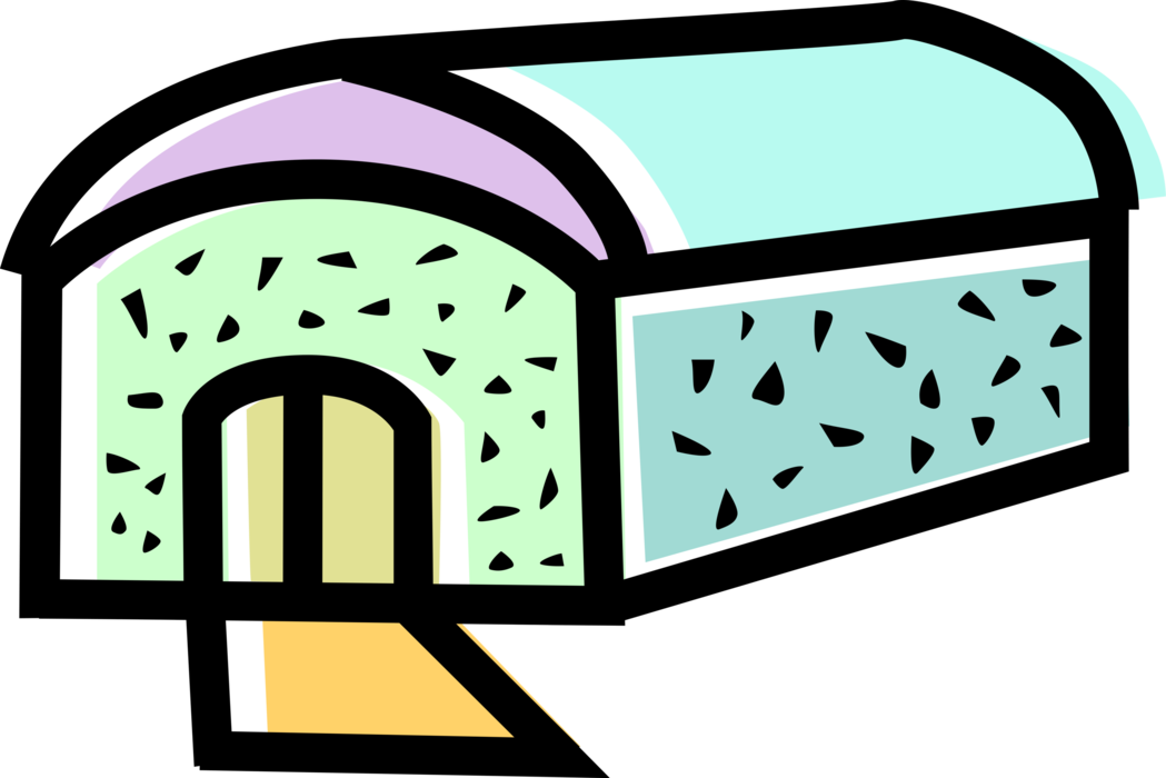 Vector Illustration of Greenhouse, Glasshouse, or Hothouse with Regulated Climatic Conditions for Plant Growth