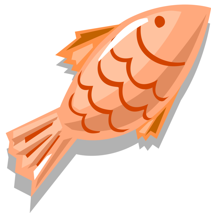 Vector Illustration of Aquatic Marine Fish