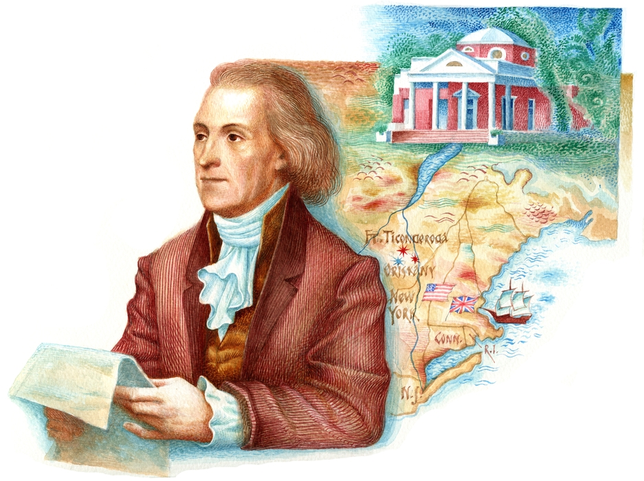 President Thomas Jefferson, 3rd President of The United States