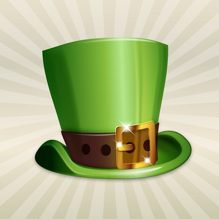 St. Paddy Green Top Hat
