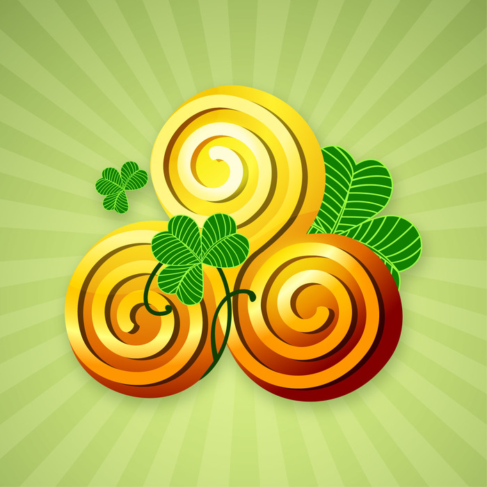 Gaelic Celtic Spiral