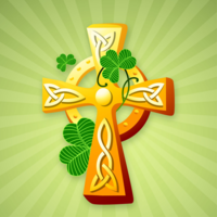 3mel79ga3p st.patrick symbol celtic cross