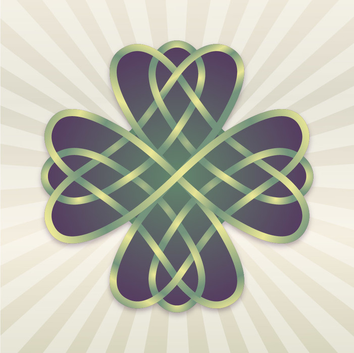 Celtic Symbols Shamrock Knot
