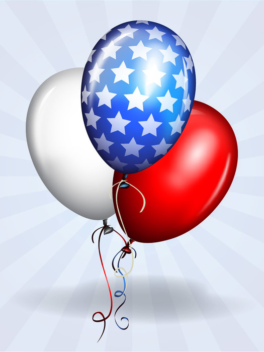 4th of July - Independence Celebration Balloons