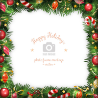 4jpaohhqtl happy holidays wreath photo frame design 01
